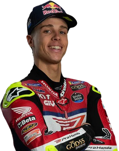 Diogo Moreira, piloto brasileiro da MotoGP