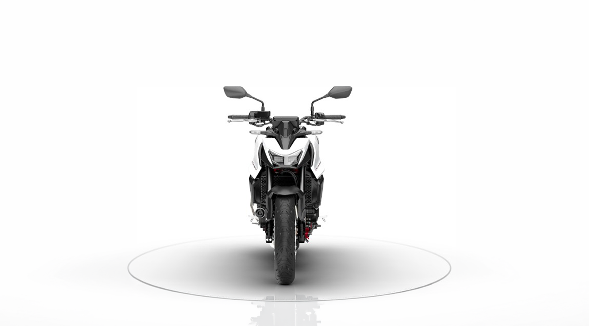 Honda Hornet 750 vista de frente